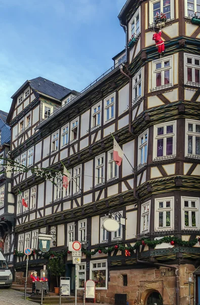 Calle en Marburg, Alemania — Foto de Stock