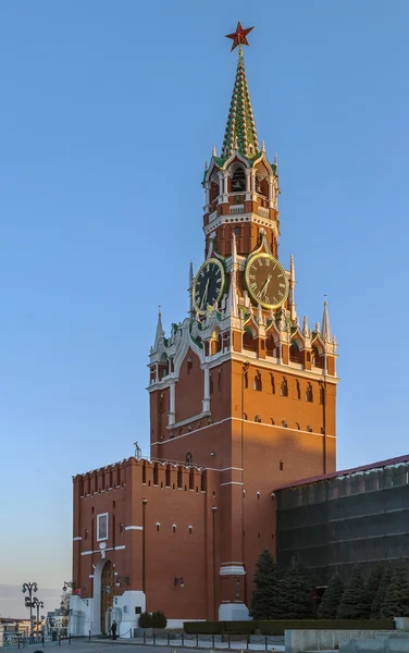 Torre Spasskaya, Moscou, Rússia — Fotografia de Stock