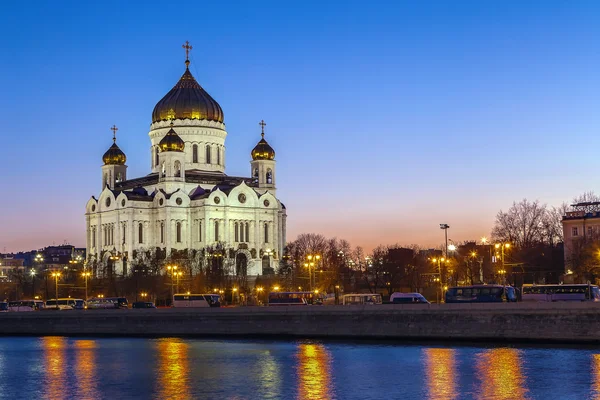 Katedralen Kristus Frälsaren, Moskva, Ryssland — Stockfoto