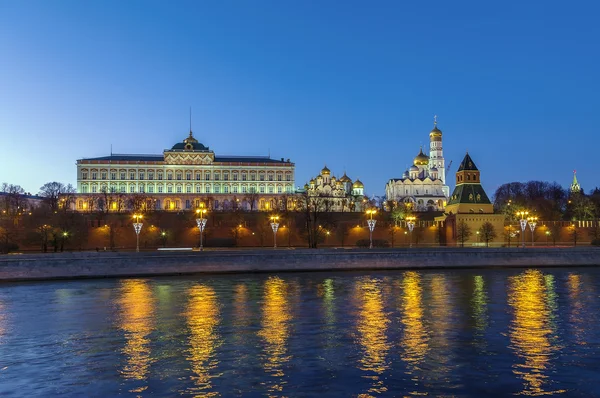 Vista do Kremlin de Moscou, Rússia — Fotografia de Stock