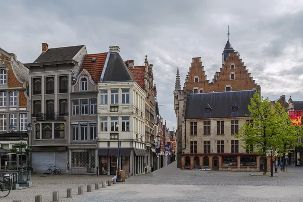 Grand marktplein (Grote Markt), Mechelen (België) — Stockfoto