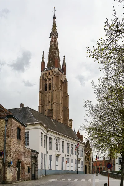 Eglise Notre-Dame de Bruges, Belgique — Photo