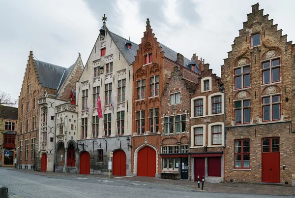 Rua em Bruges, Bélgica — Fotografia de Stock