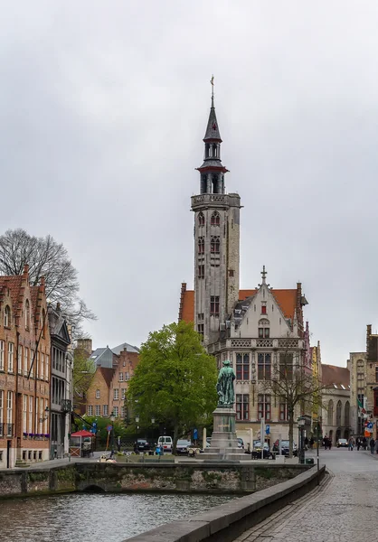 Poortersloge (kooplieden Lodge), Brugge, België — Stockfoto