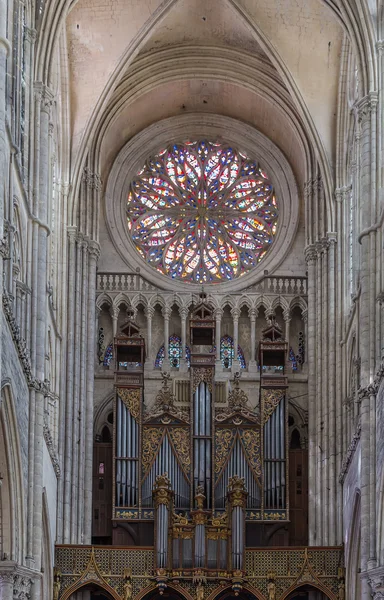 Amiens Cathedral, Franciaország — Stock Fotó