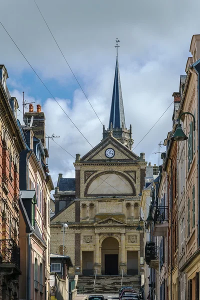 Church Notre Dame, Trouvelle-sur-mer, Francia —  Fotos de Stock