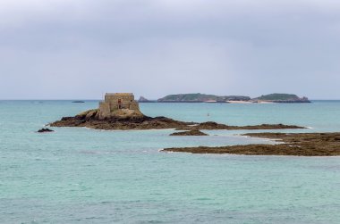 görünümü Petit olmak kale, Saint-Malo, Fransa