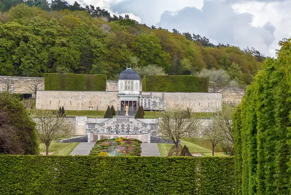 Abadía de Saint-Georges, Boscherville, Francia — Foto de Stock