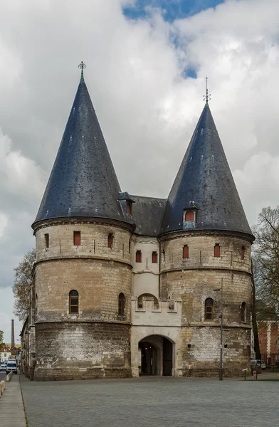 Bram pałacu biskupiego, Beauvais, Francja — Zdjęcie stockowe