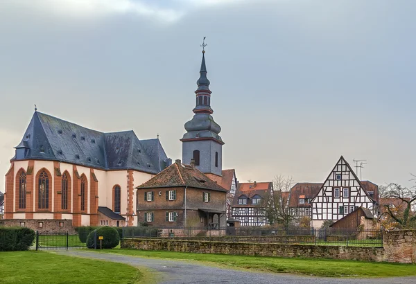 La Iglesia de Nuestra Señora, Budingen, Alemania — Foto de Stock