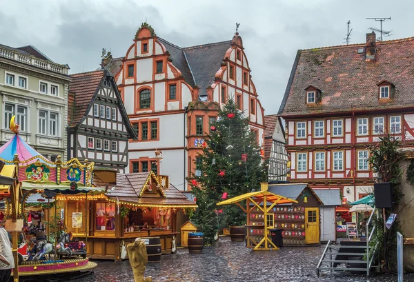 Stora torget i Alsfeld, Tyskland — Stockfoto