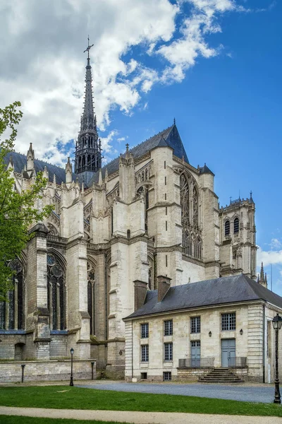 Kathedraal Van Amiens Een Rooms Katholieke Kathedraal Frankrijk Kathedraal Werd — Stockfoto