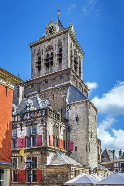 City Hall Delft Renaissance Style Building Markt Netherlands — Stock Photo, Image