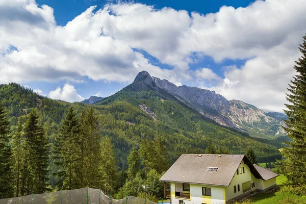 Uitzicht Alpen Het Centrum Van Stiermarken Oostenrijk — Stockfoto