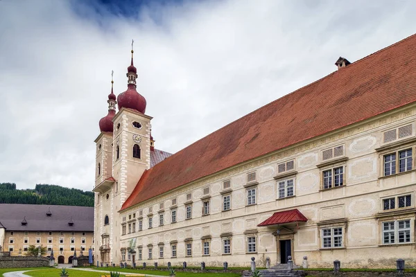 Abadia Lambrecht Mosteiro Beneditino Estíria Áustria — Fotografia de Stock