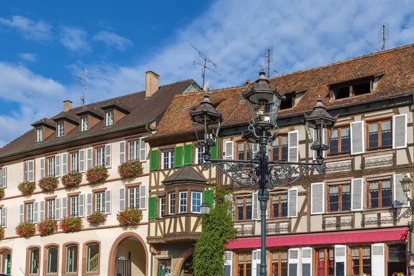 Historical Houses Main Square Barr Alsace France — Stock Photo, Image