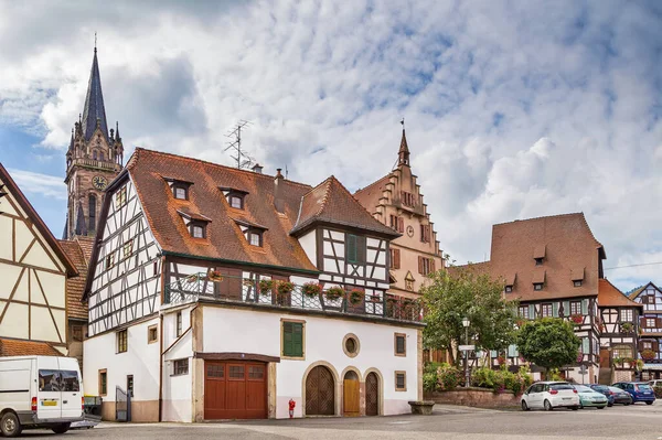 Historisches Haus Dambach Ville Elsass Frankreich — Stockfoto