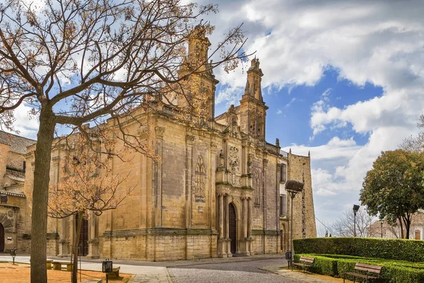 Basilica Santa Maria Los Reales Alcazares Jest Hiszpańskim Zabytkiem Narodowym — Zdjęcie stockowe