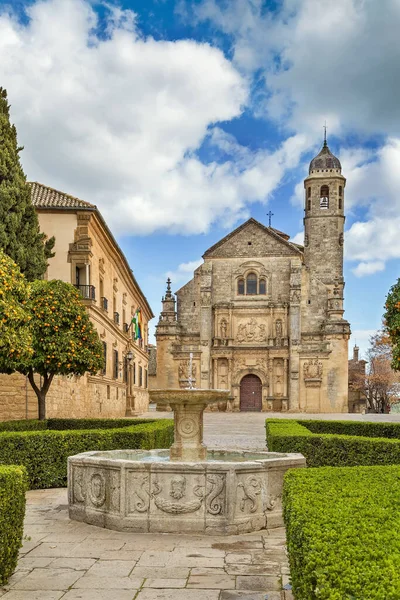 Renaissance Kapelle Des Saviou Gilt Als Meisterwerk Der Region Ubeda — Stockfoto