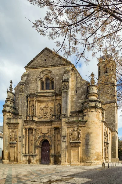 Renaissance Kapelle Des Saviou Gilt Als Meisterwerk Der Region Ubeda — Stockfoto