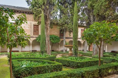 Bahçeli Alhambra Sarayı, Granada, İspanya