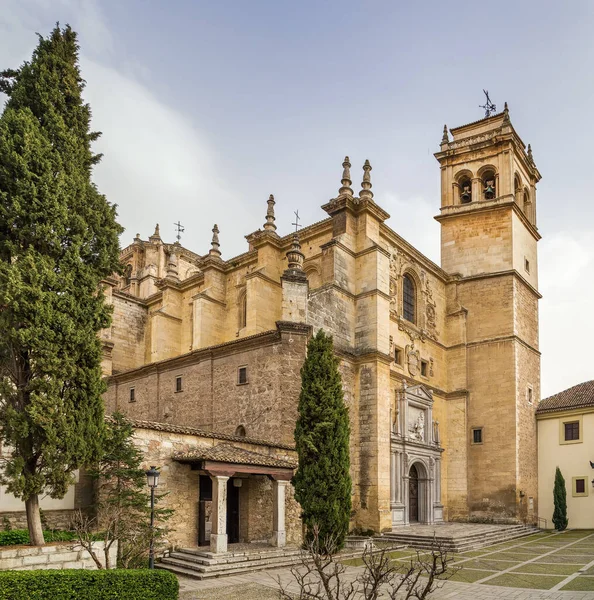 수도원 스페인어 Monasterio San Jeronimo 스페인 그라나다에 가톨릭교회이자 나이트 수도원이다 — 스톡 사진