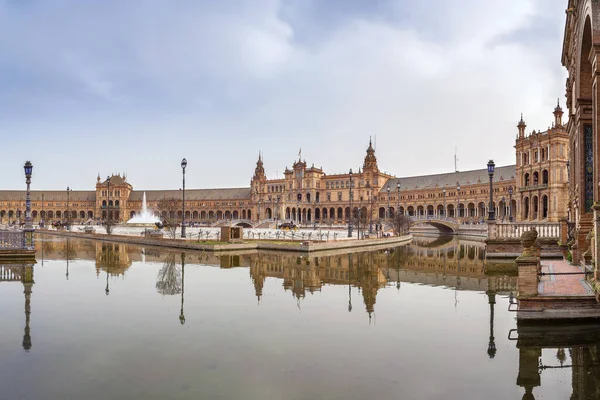 Plaza España Fue Construida Sevilla España 1928 Para Exposición Iberoamericana — Foto de Stock