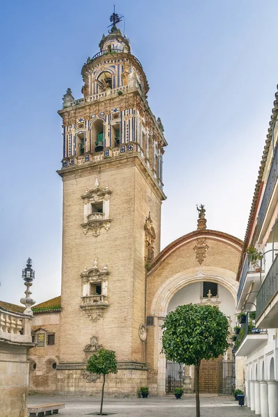 Kerk Van Santa Maria Het Historische Centrum Van Ecija Spanje — Stockfoto