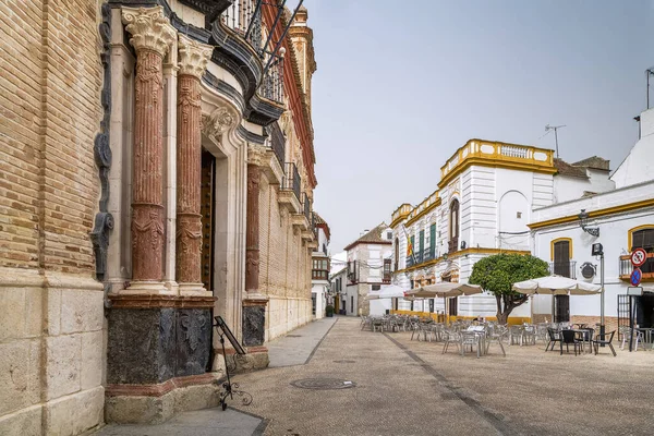 Praça Centro Cidade Ecija Espanha — Fotografia de Stock