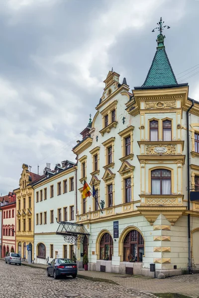 Street Historical Center Loket City Czech Republic — Stock Photo, Image