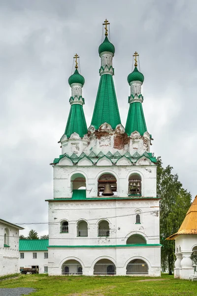 Monasterio Alexander Svirsky Monasterio Ortodoxo Región Leningrado Rusia Campanario —  Fotos de Stock