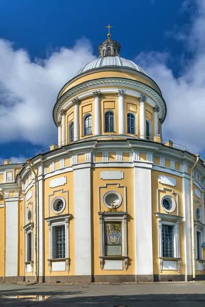 Alexander Nevsky Lavra Manastır Saint Petersburg Rusya Kutsal Üçlemeci Katedrali — Stok fotoğraf