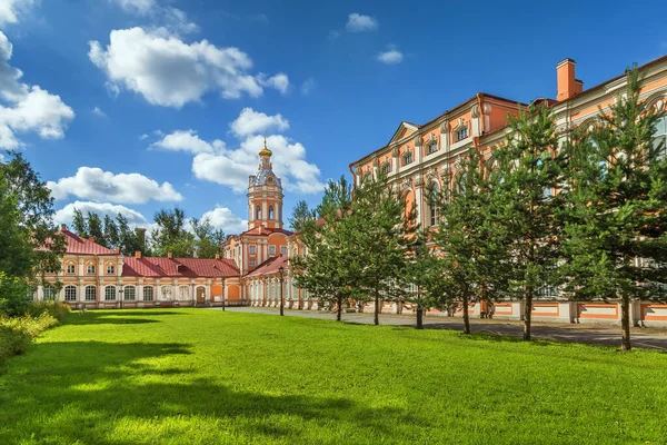 Alexander Nevsky Lavra Monasterio San Petersburgo Rusia Cuerpo Metropolitano —  Fotos de Stock