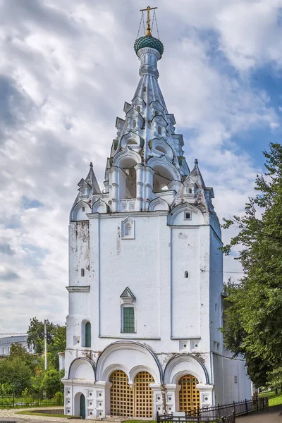 Torenklok Van Kerk Van Geboorte Van Christus Jaroslavl Rusland — Stockfoto