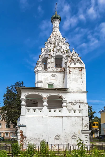 Campanilla Iglesia Natividad Cristo Yaroslavl Rusia —  Fotos de Stock