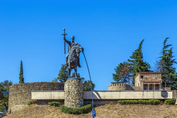 Erekle 赫拉克利乌斯 第二号雕像 Telavi 佐治亚州 — 图库照片