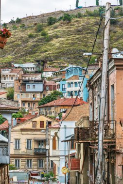 Street in historical center of Tbilisi, Georgia