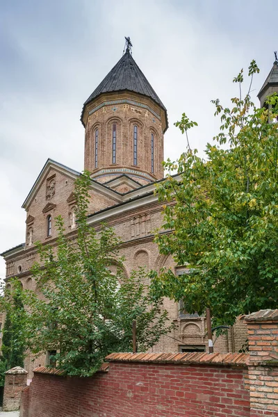 Norashen 上帝教会的圣洁母亲是一个第十五世纪亚美尼亚教会位于老第比利斯 佐治亚 — 图库照片