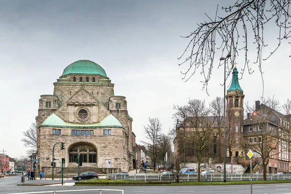 Old Synagogue Centro Reuniões Culturais Memorial Cidade Essen Alemanha — Fotografia de Stock