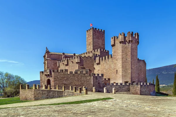 Castillo Xavier Encuentra Una Colina Navarra España — Foto de Stock