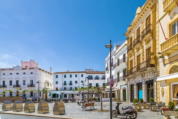 Huizen Aan Kust Catalonië Spanje — Stockfoto