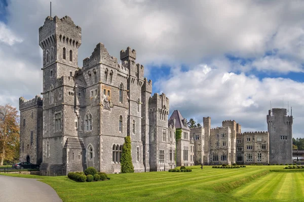 Ashford Castle Ist Eine Mittelalterliche Und Viktorianische Burg Die Laufe — Stockfoto