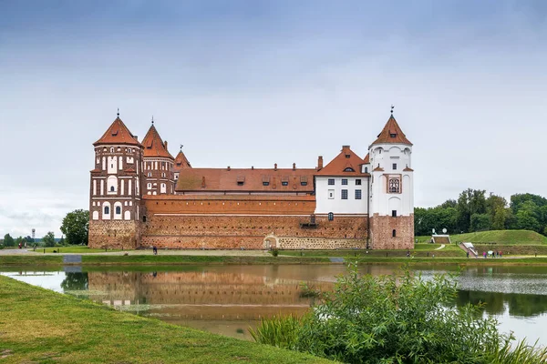 Mir Castle Complex Sito Patrimonio Mondiale Dell Unesco Nella Città — Foto Stock