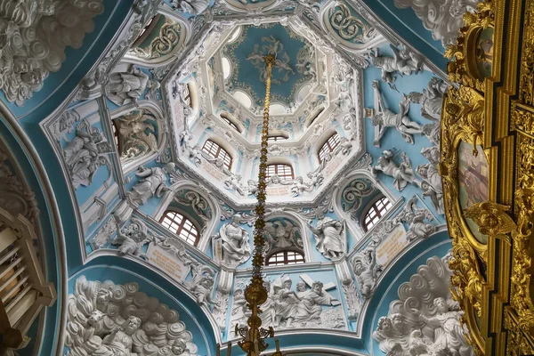 Kościół Zwiastowania Najświętszej Maryi Panny Jest Rosyjskim Kościołem Prawosławnym Wsi — Zdjęcie stockowe