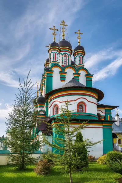 Templo Joseph Volotsky Pavlovskaya Sloboda Región Moscú Rusia —  Fotos de Stock