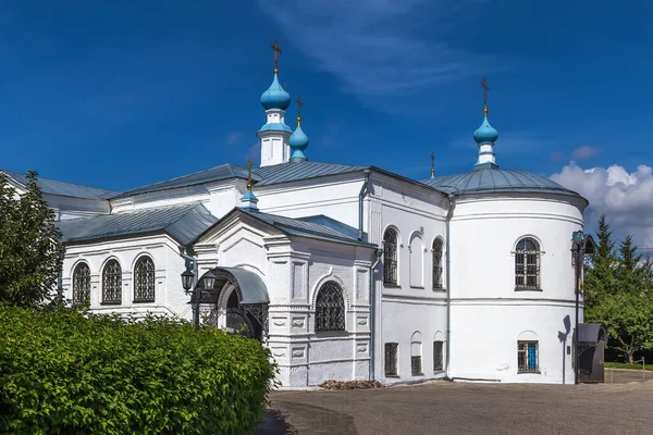 Iglesia Kazán Monasterio Knyaginin Vladimir Rusia —  Fotos de Stock