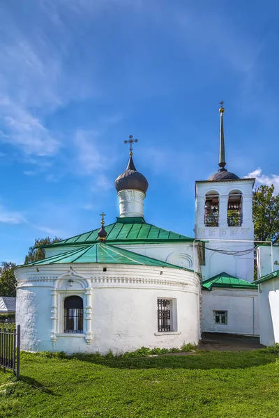Kostel Mikuláše Wonderworker Centru Města Vladimir Rusko — Stock fotografie