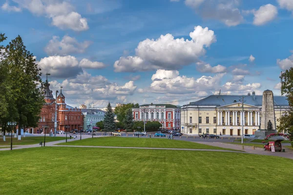 Vista Plaza Catedral Desde Cattheral Vladimir Rusia —  Fotos de Stock