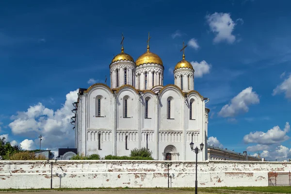Catedral Dormición Vladimir Solía Ser Una Iglesia Madre Rusia Medieval —  Fotos de Stock