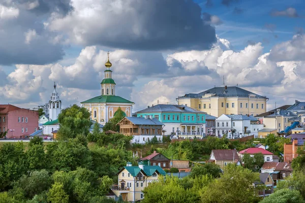 Blick Auf Die Wladimir Altstadt Vom Puschkin Park Russland — Stockfoto